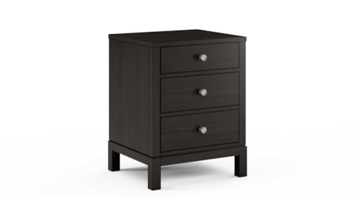 3-Drawer Nightstand