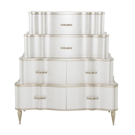 6-Drawer Tiered Chest