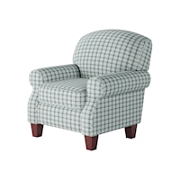 Accent Chair with Rolled Arms