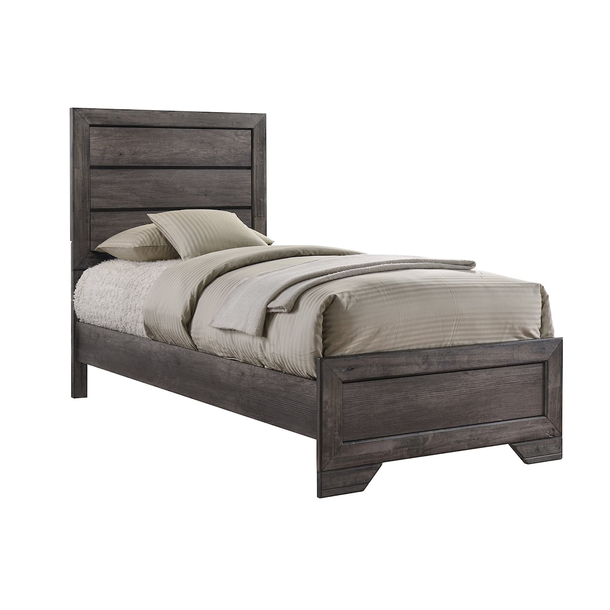 Elements International Nathan Twin Bed