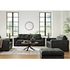 Ashley Furniture Signature Design Luigi Oversized Chair and Ottoman