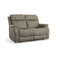 Power Reclining Loveseat with Power Headrests and Lumbar