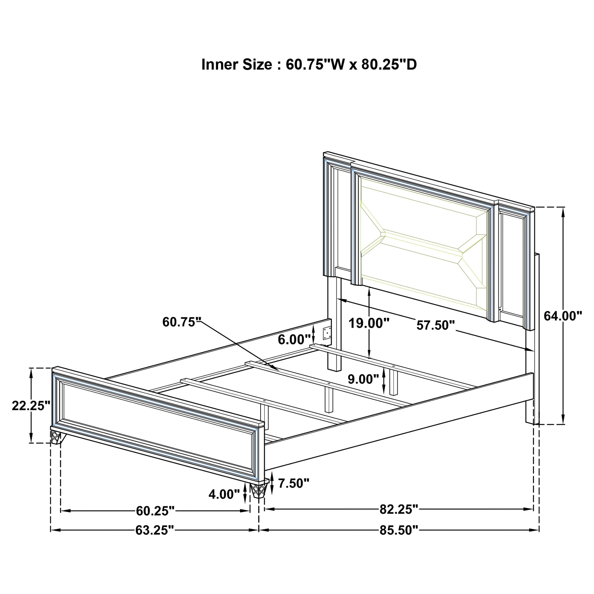 Coaster Marmore Marmore Queen Bedroom Set