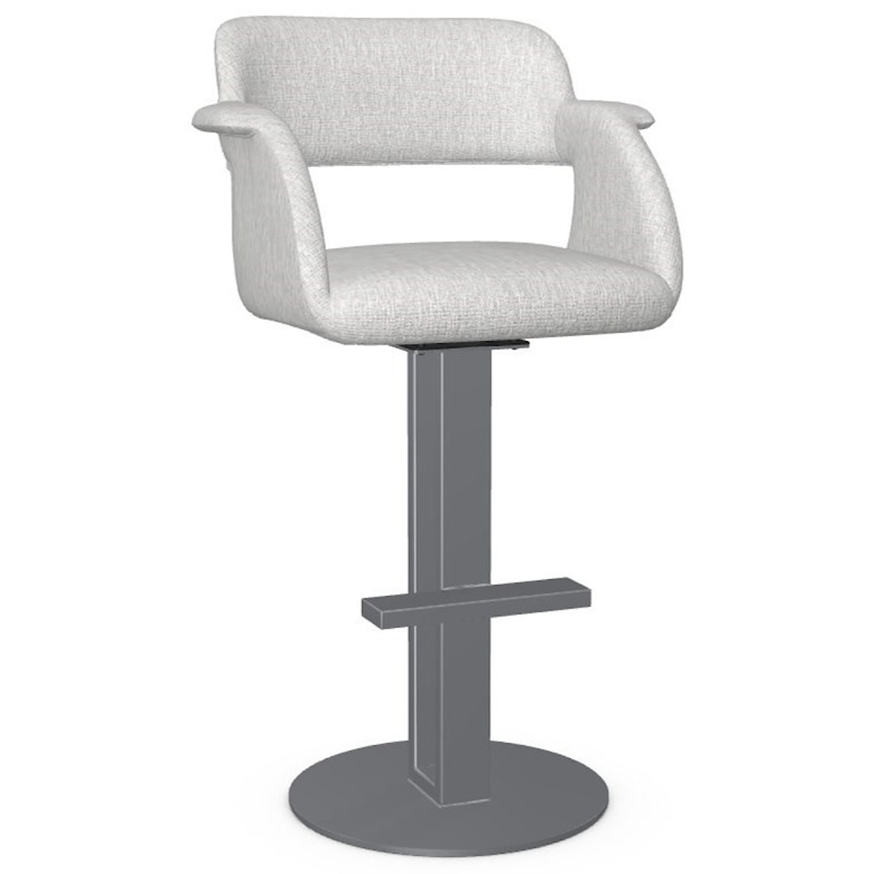 Amisco Urban Customizable Positano Swivel Bar Stool