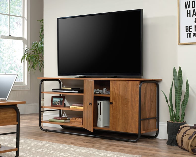 Sauder Union Plain Two-Door TV Credenza