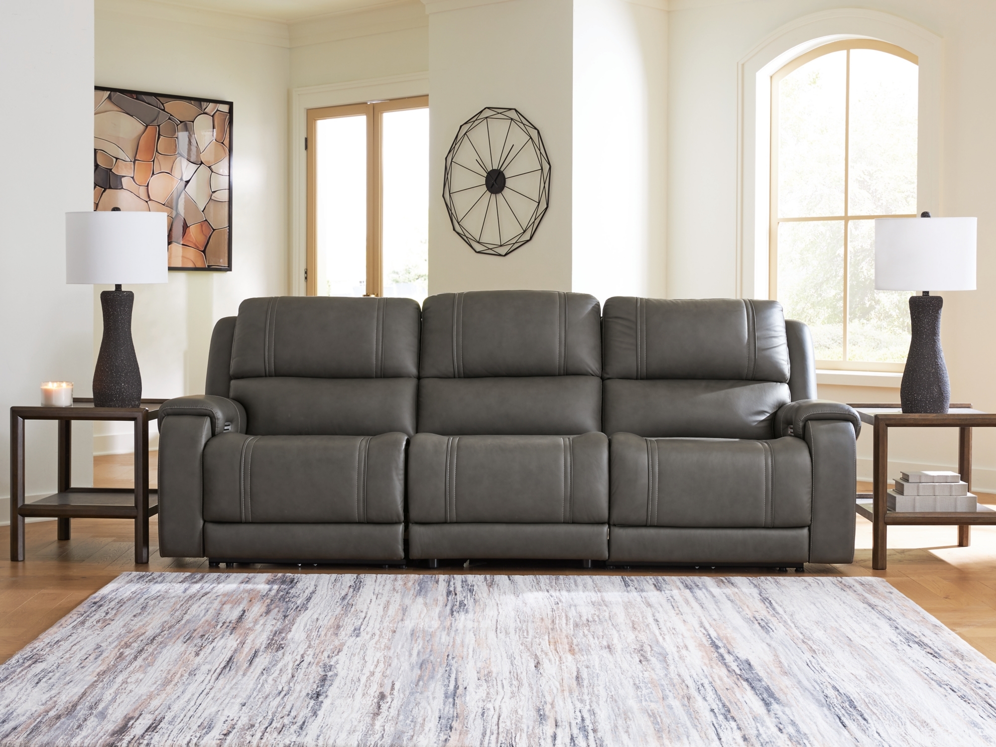 Power Sectional Reclining Sofa