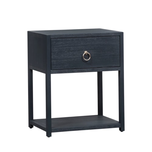 Contemporary Single Shelf Accent Table