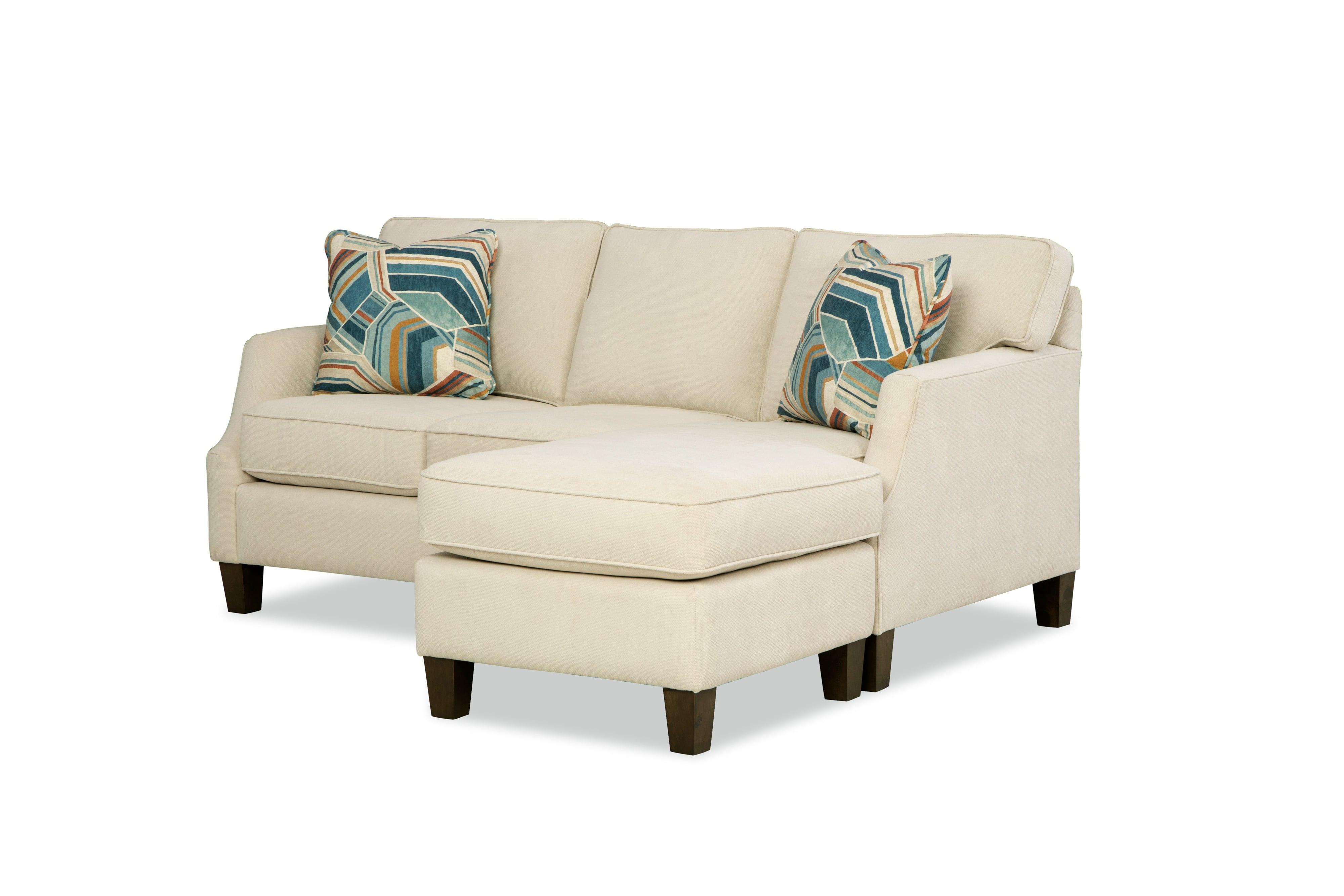 Sofa with Floating Ottoman Chaise