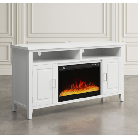 Fireplace with Logset