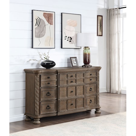 Emmett 9-drawer Dresser