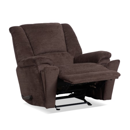 Plush Gliding Recliner