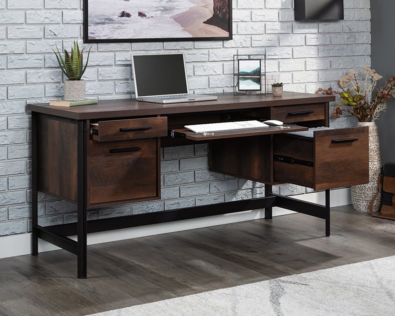 4-Drawer Computer Desk