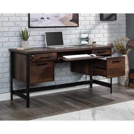 4-Drawer Computer Desk