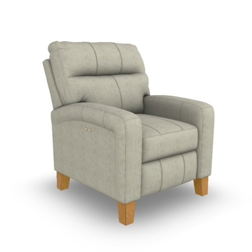 Transitional Power High Leg Recliner