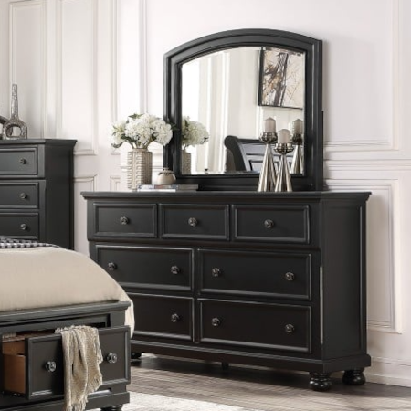 7-Drawer Dresser and Mirror Set