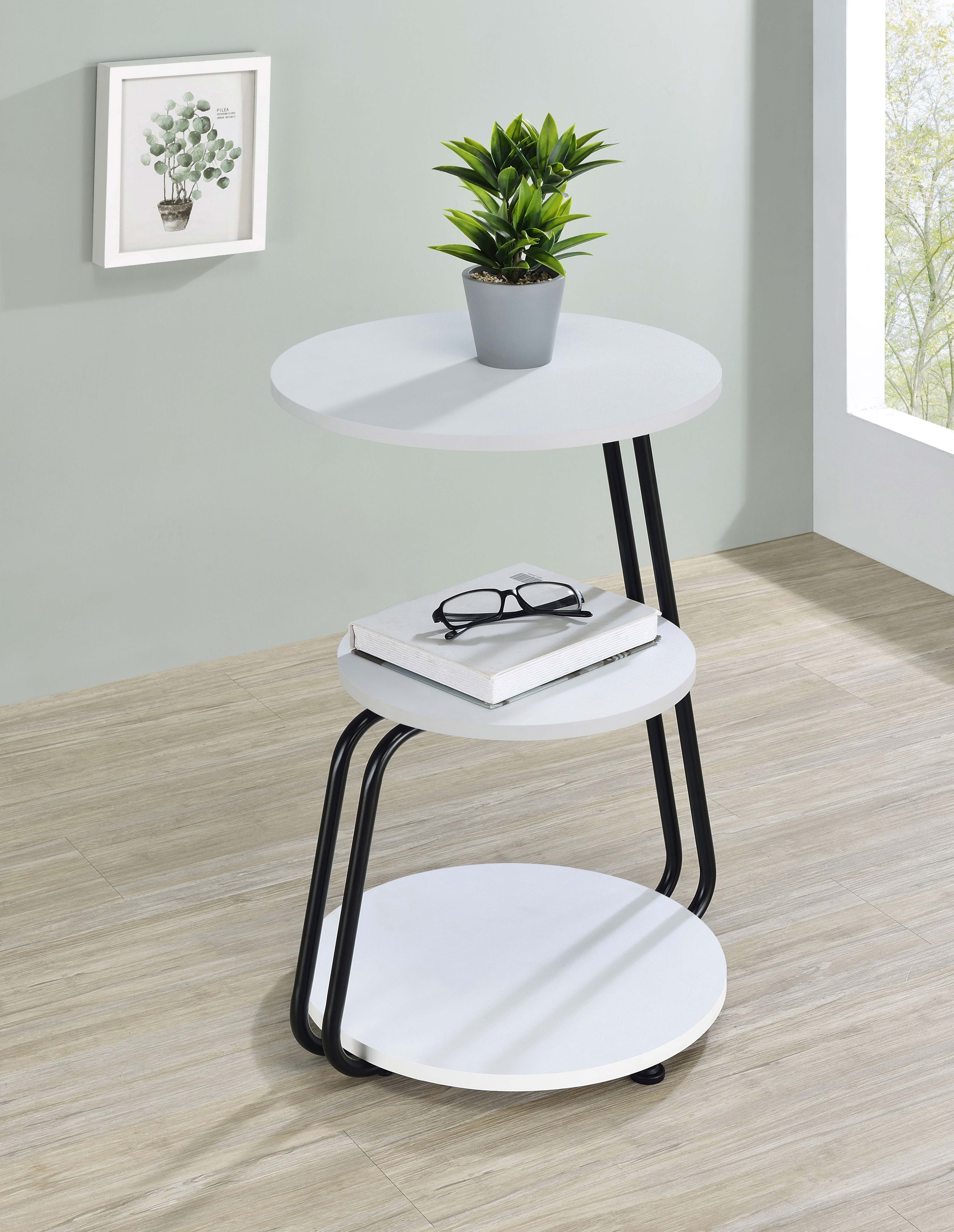 Coaster Hilly Hilly 3-tier Accent Side Table and