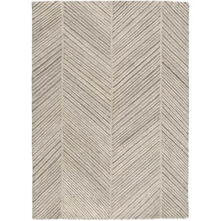 Leaford Taupe/Brown/Gray Large Rug