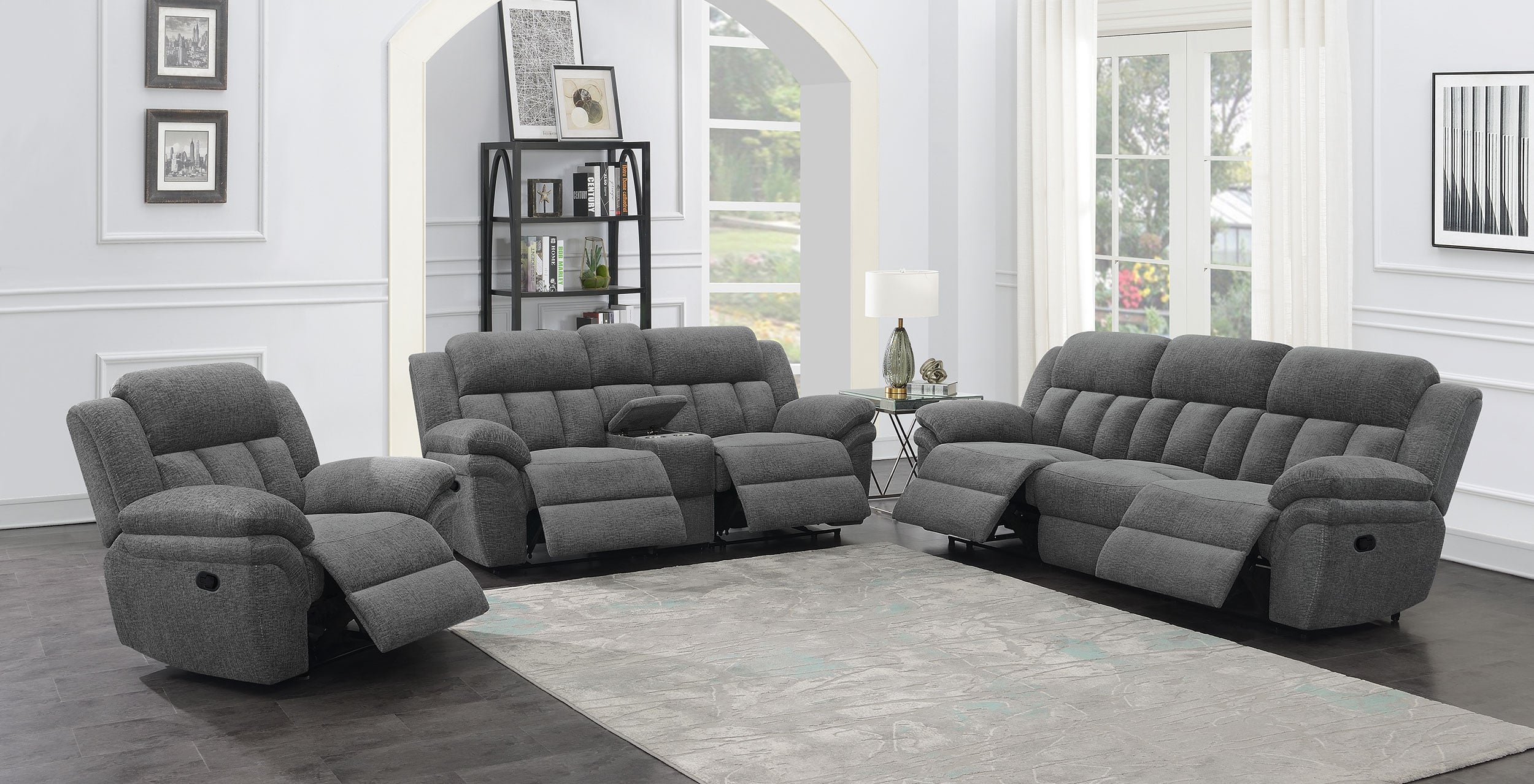 Coaster Bahrain Motion Sofa