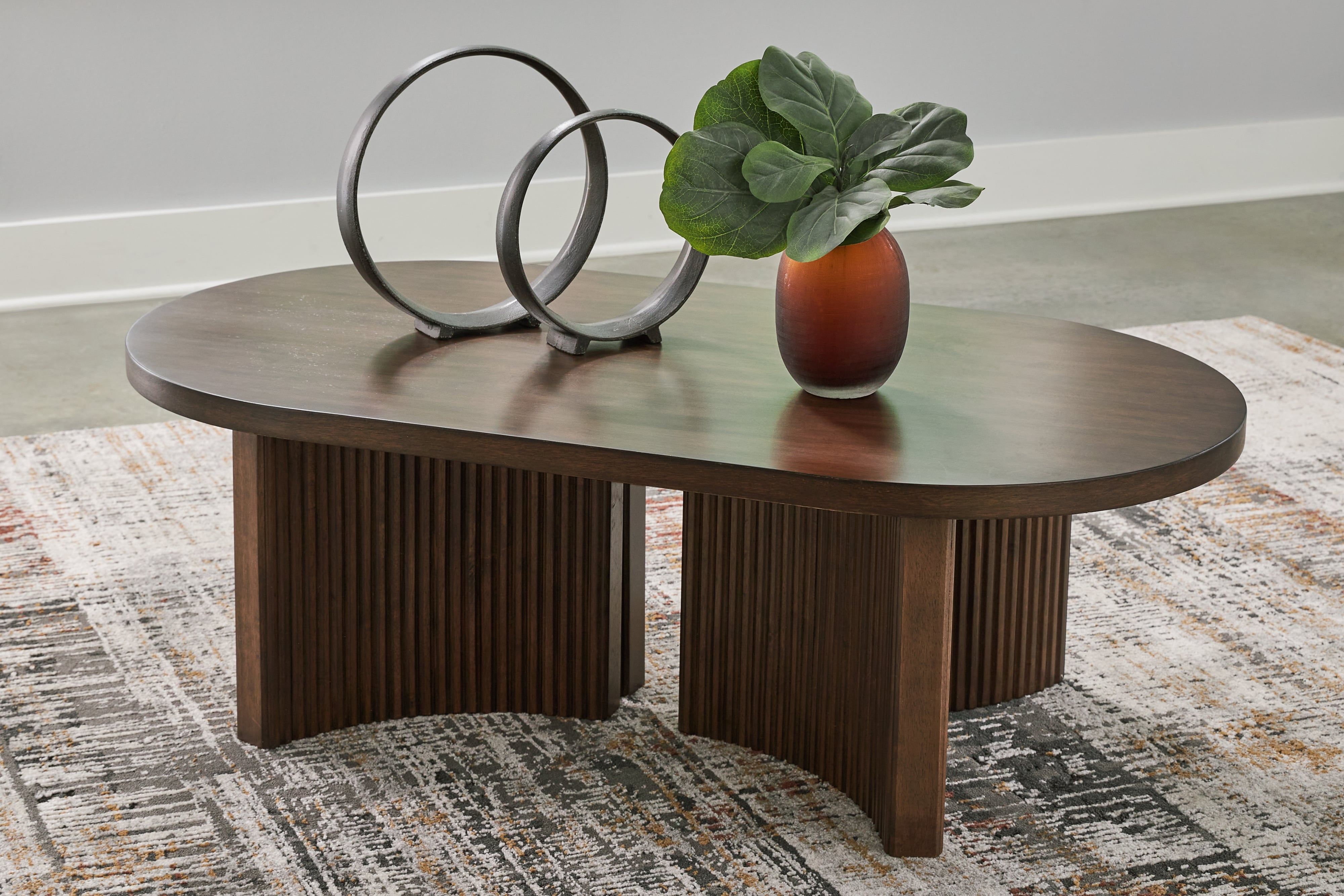 Oval Coffee Table