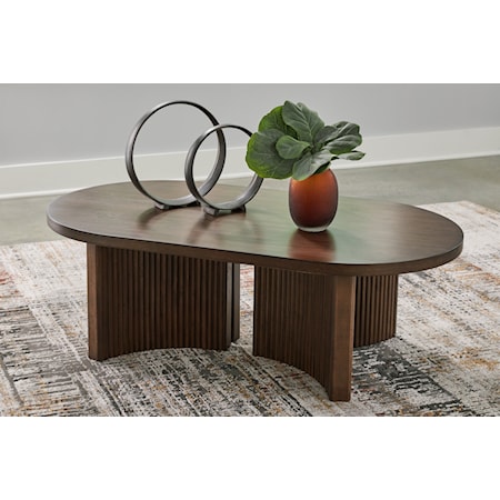 Oval Coffee Table