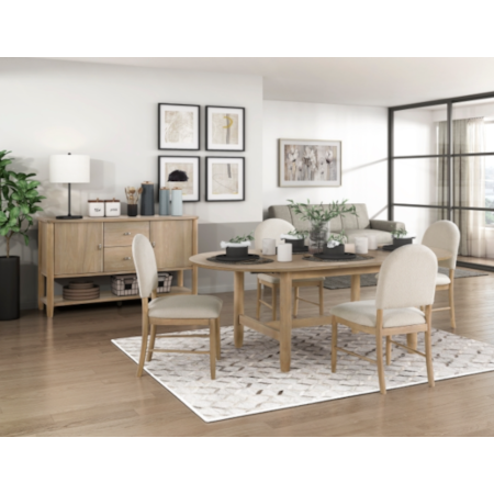 7-Piece Oval Dining Set