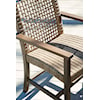 Signature Design by Ashley Germalia Outdoor Dining Table and 4 Chairs