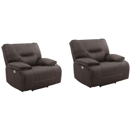 Wall Hugger Power Recliner (Set of 2)