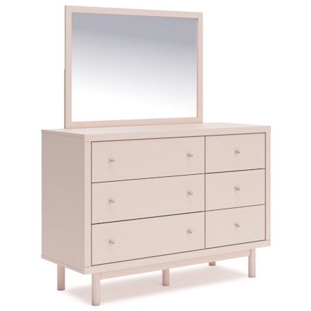 Dresser And Mirror