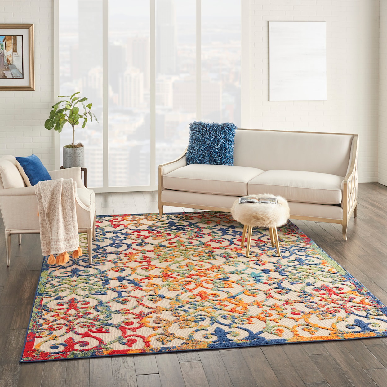 Nourison Aloha 9'6" x 13'  Rug