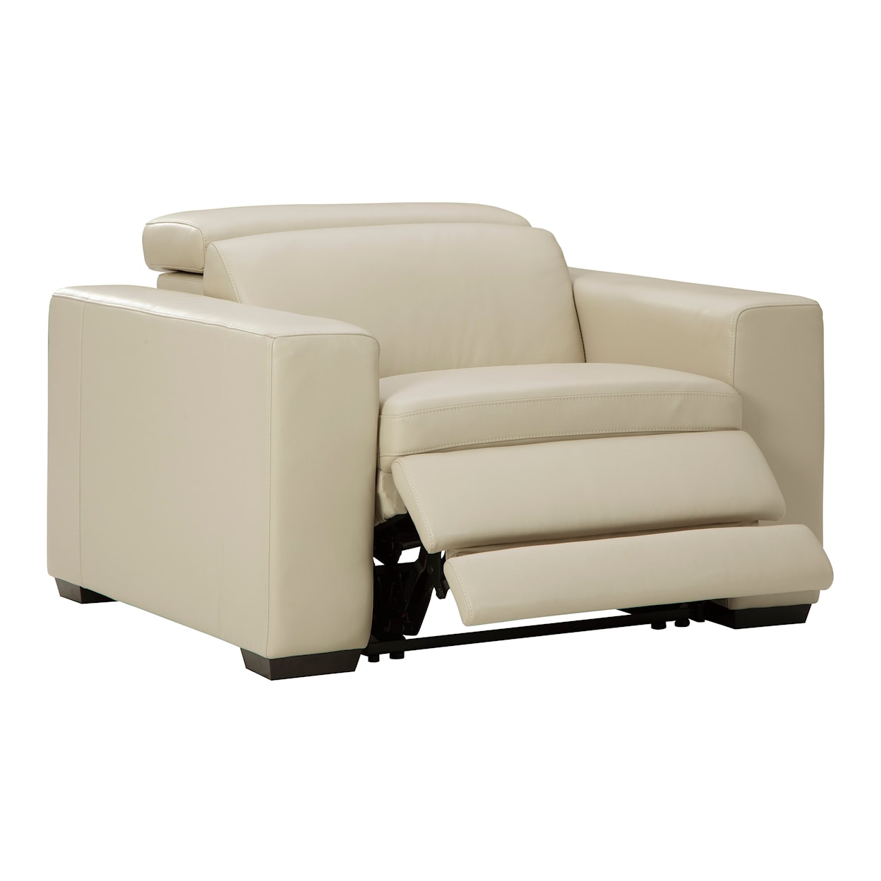 Signature Design by Ashley Texline Power Recliner w/ Adj Headrest