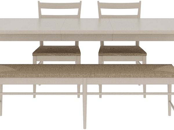 6-Piece Dining Set with Leaf