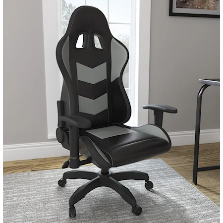 Home Office Desk Chair with LED Lighting