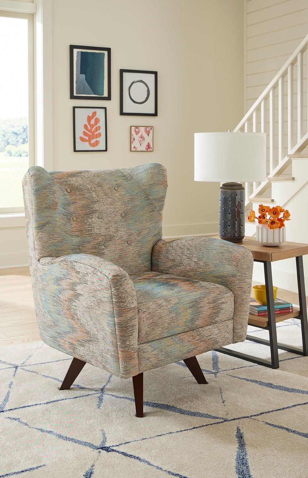 England Harlow Swivel Accent Chair