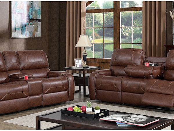 Sofa and Loveseat Set 