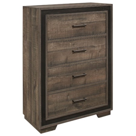 4-Drawer Bedroom Chest