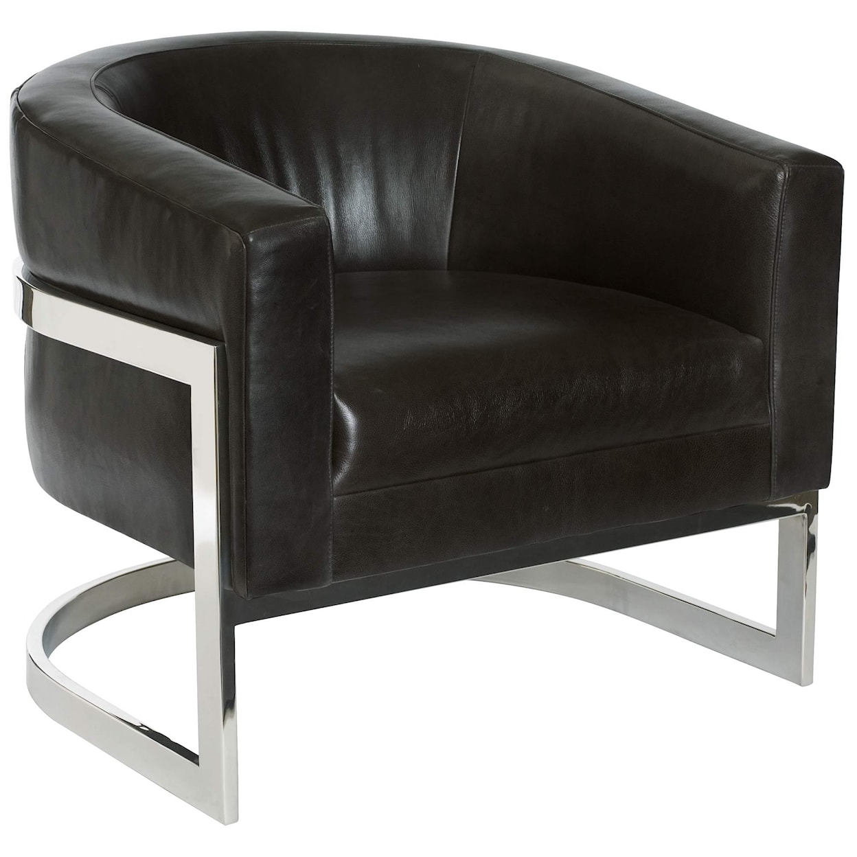 Bernhardt Upholstered Accents Callie Leather Chair