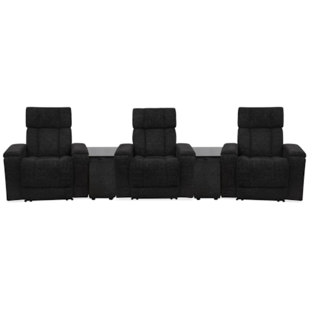 3-Seat Home Theater Seating