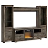 Ashley Signature Design Trinell Entertainment Center