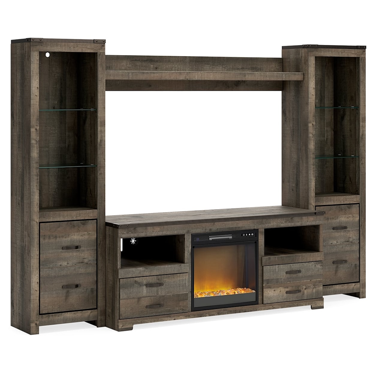 Ashley Furniture Signature Design Trinell Entertainment Center