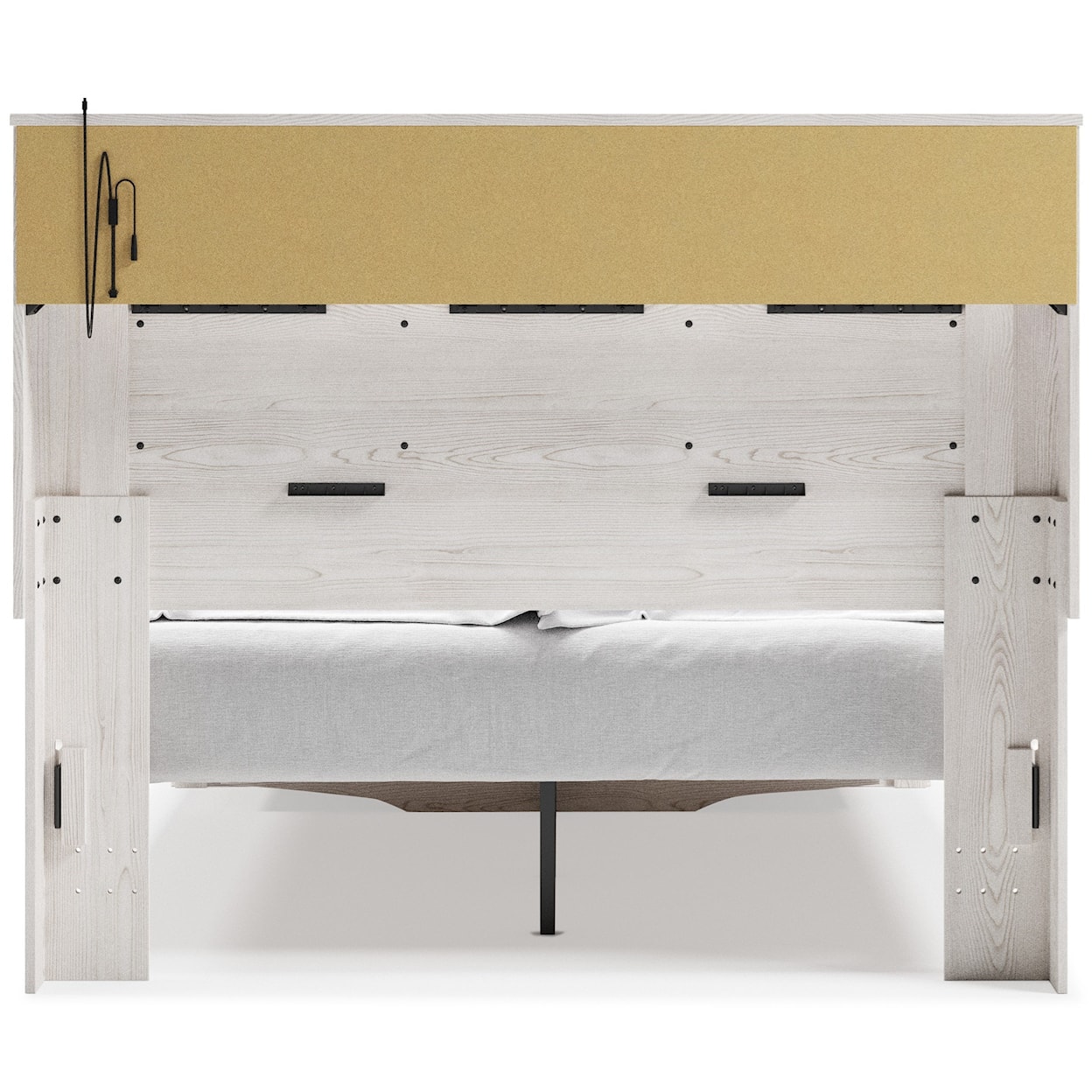 Ashley Furniture Signature Design Altyra Queen Storage Bed with Uph Bookcase Hdbd