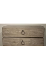 Riverside Furniture Sophie 3 Drawer Bachelor's Chest with Ring Pull Hardware
