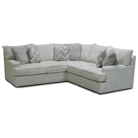 Contemporary Left-Facing 2-Piece Sectional