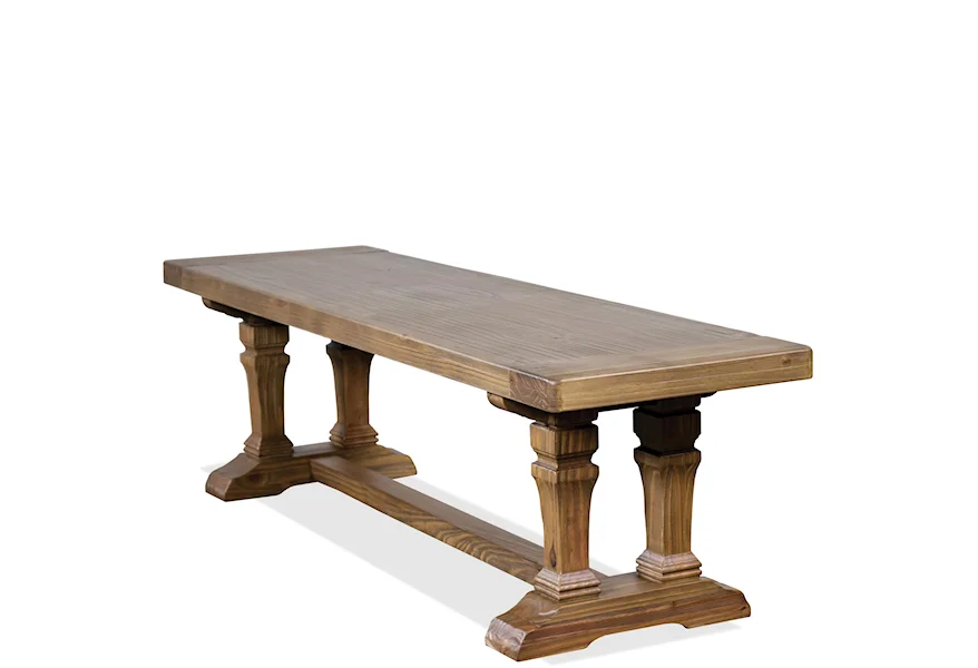 Hawthorne Dining Bench by Riverside Furniture at Esprit Decor Home Furnishings