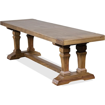 Solid Wood Dining Bench