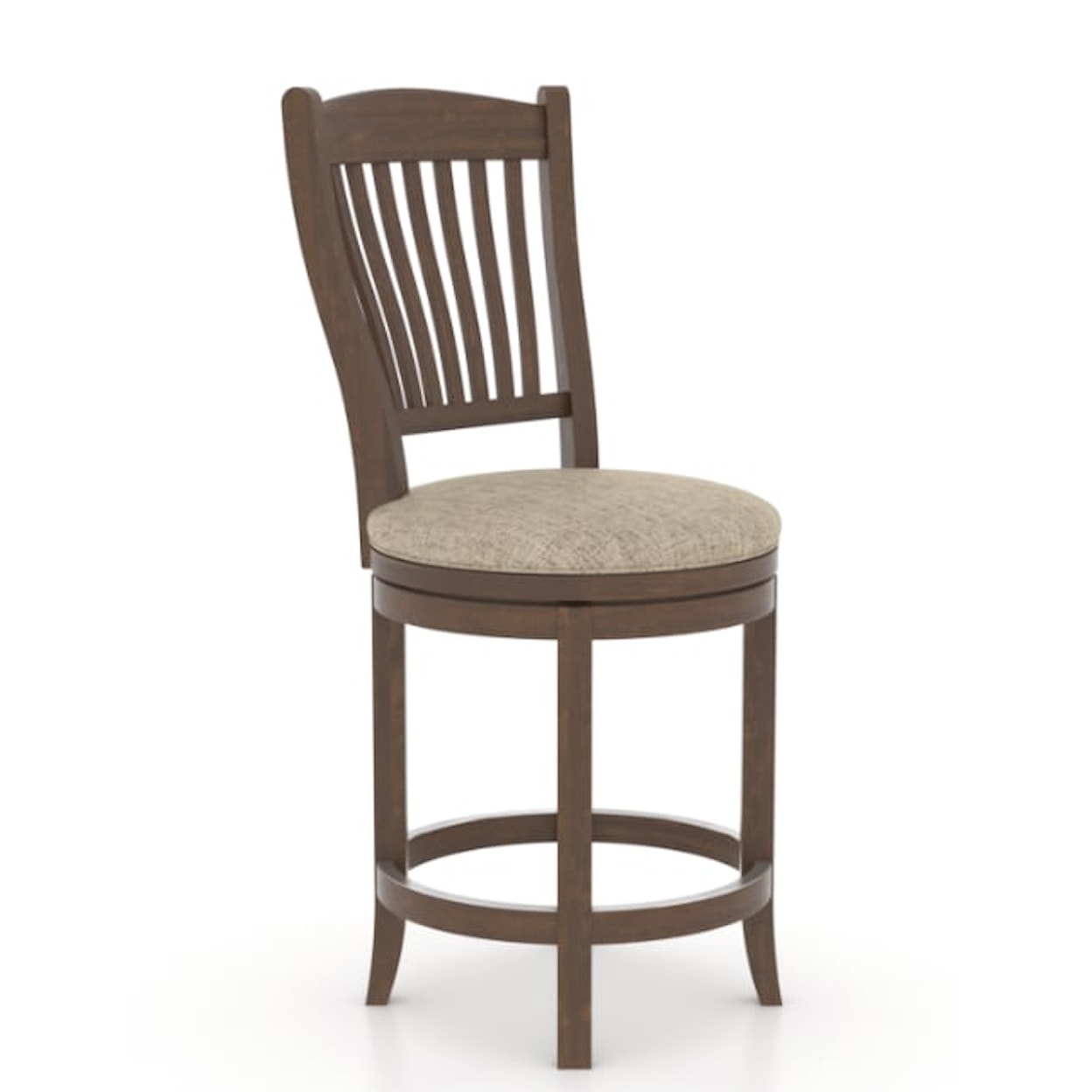 Canadel Canadel Upholstered Swivel Stool