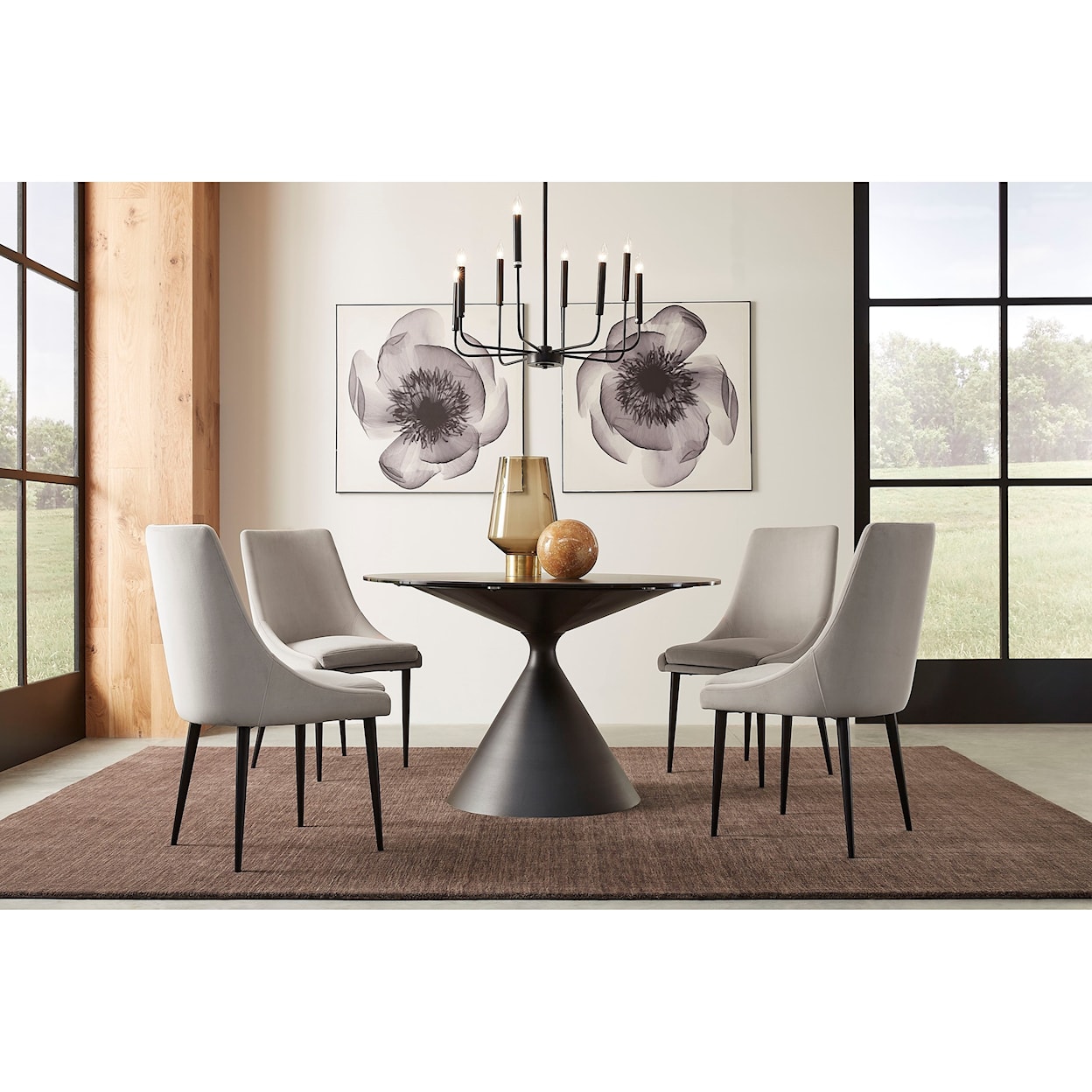 Modus International Winston 5-Piece Table and Chair Set