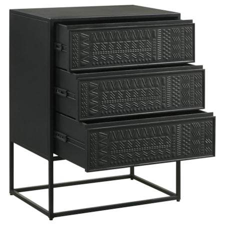 Alcoa 3-drawer-Purpose Tall Accent Cabinet