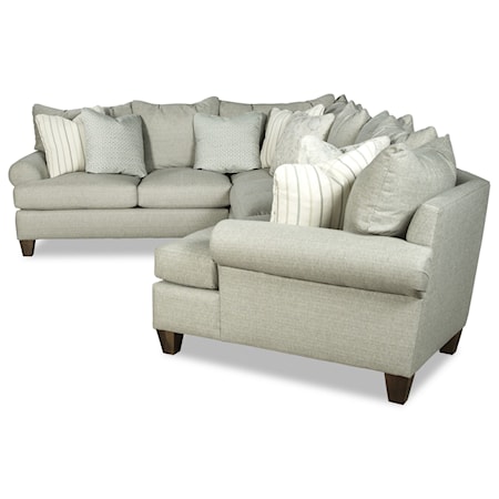 5-Seat Sectional Sofa w/ RAF Cuddler