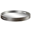 Uttermost Accessories Bechet Round Silver Tray