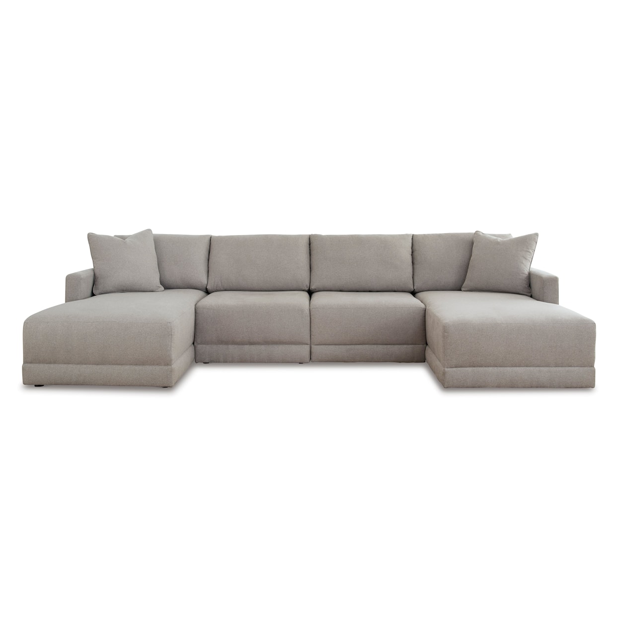 Ashley Furniture Benchcraft Katany Double Chaise Sectional